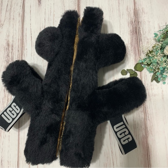 Womens UGG Oh Yeah Slide Sandal - Black - Picture 8 of 13